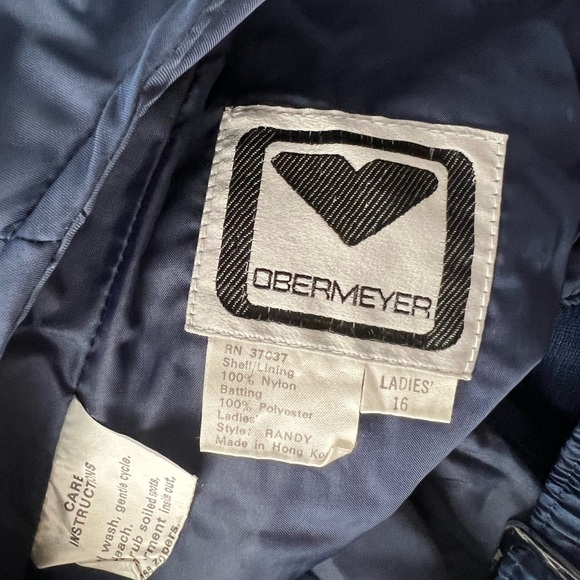 Vintage Obermeyer Ladies Randy Snow Suit Size 16 - Picture 9 of 9